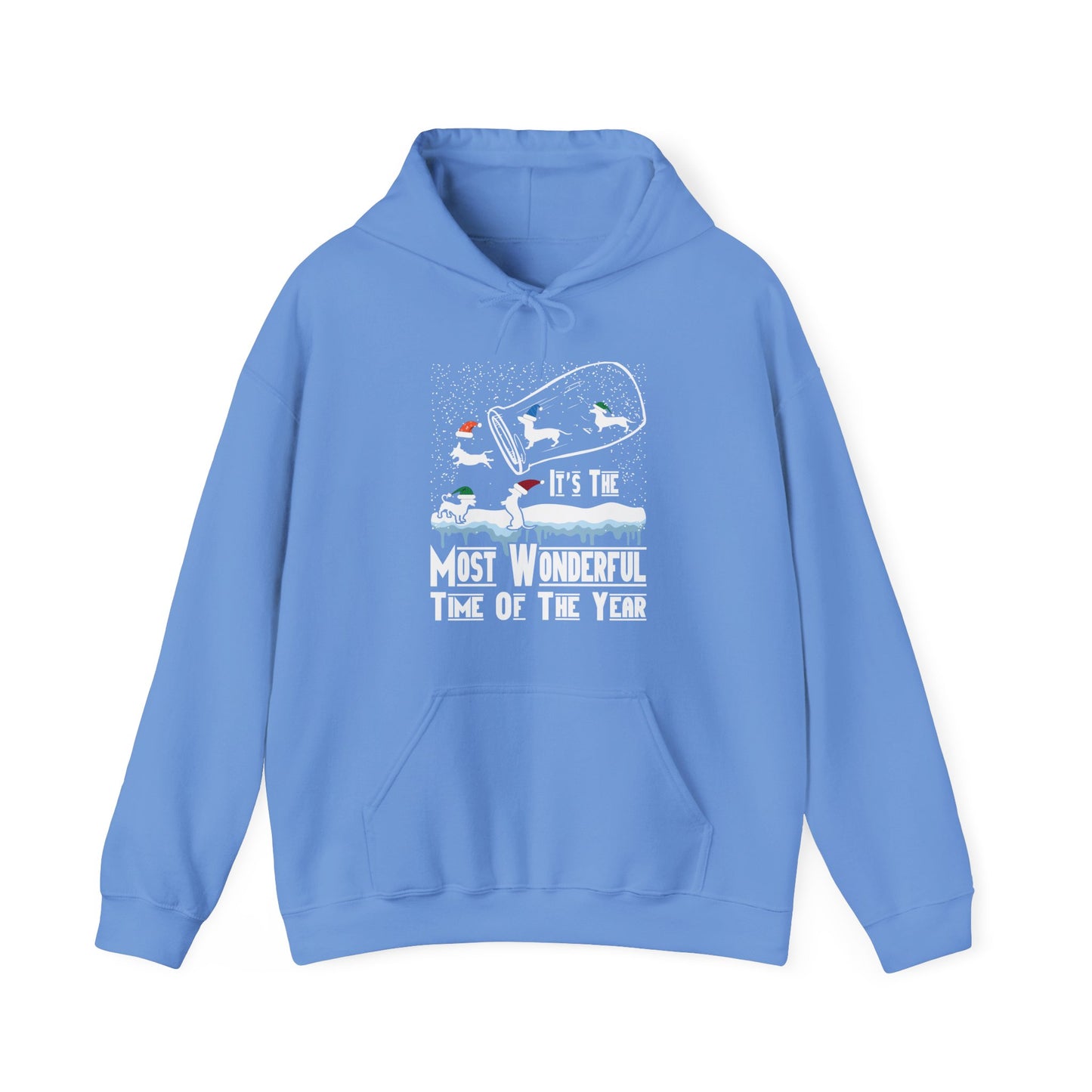 Dachshund Snow Globe Hoodie | Most Wonderful Time