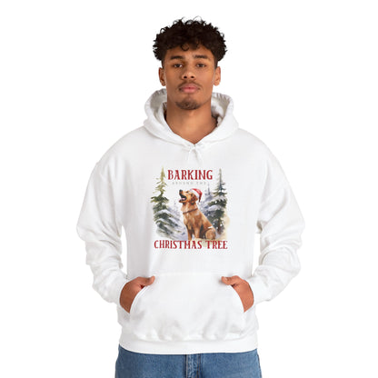Barking Around the Christmas Tree Hoodie