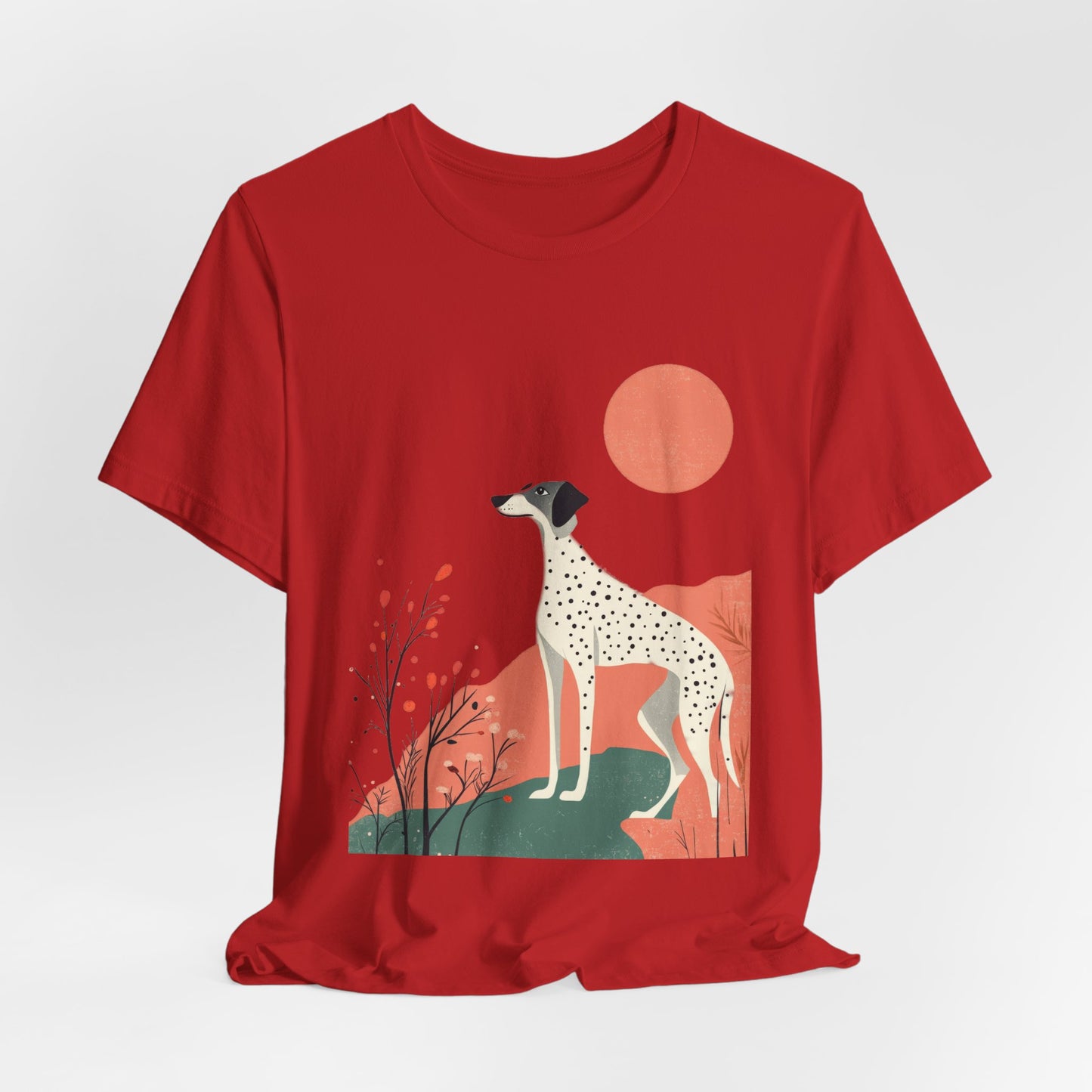 Irish Wolfhound Grace – Unisex Artistic T-Shirt