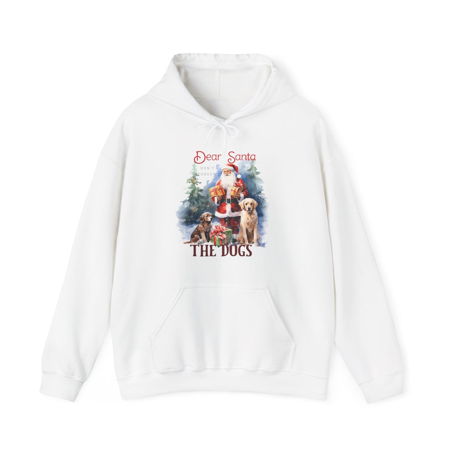 Cute Dog Lover Christmas Pullover Hoodie