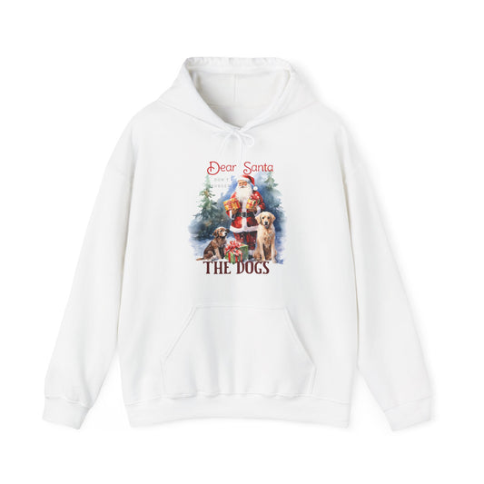 Cute Dog Lover Christmas Pullover Hoodie