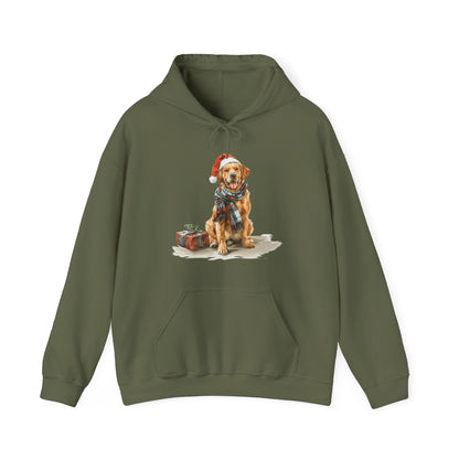 Golden Retriever Christmas Hoodie | Festive Dog Gift