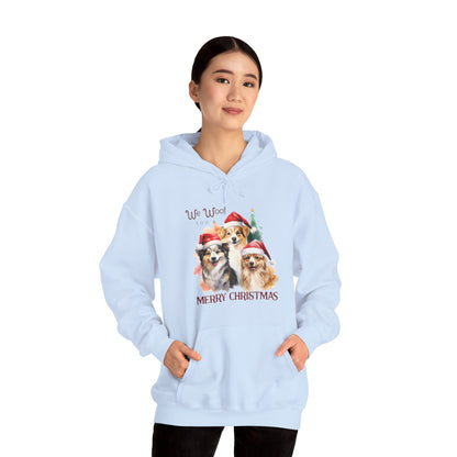 We Woof You Merry Christmas Hoodie 🎄🐾