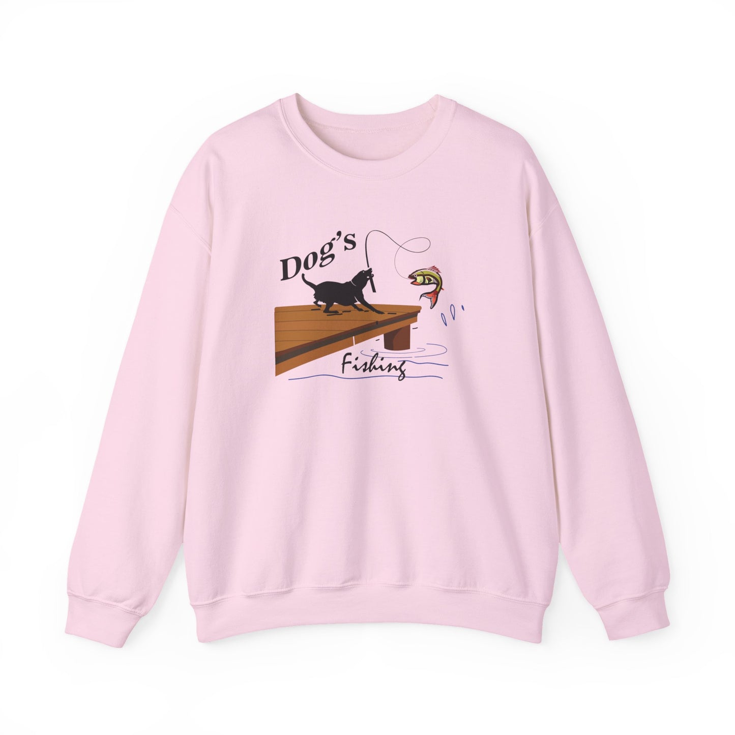 Dog's Fishing Trip Unisex Sweatshirt