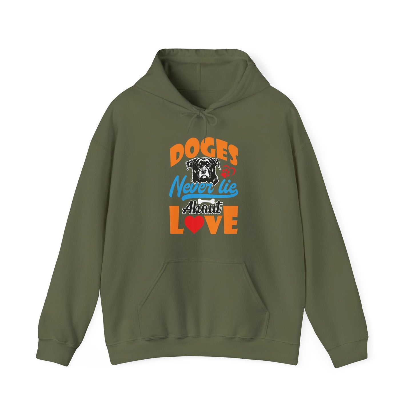 Dogs Never Lie About Love Unisex Hoodie