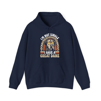 Great Dane Life Hoodie | Funny Not Single Dog Mom Gift