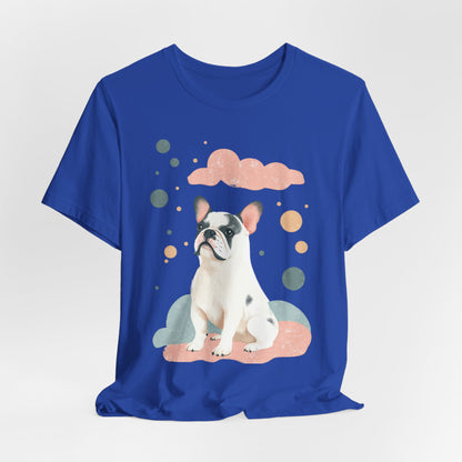 Dreamy Bulldog Skies – Unisex T-Shirt