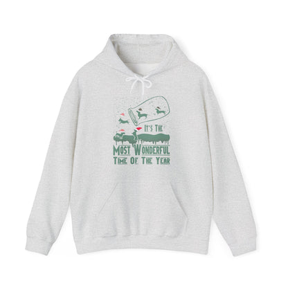 Dachshund Snow Globe Hoodie | Most Wonderful Time