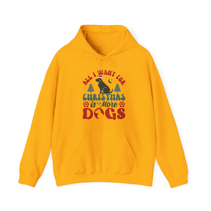 More Dogs for Christmas Hoodie | Funny Pet Lover Gift