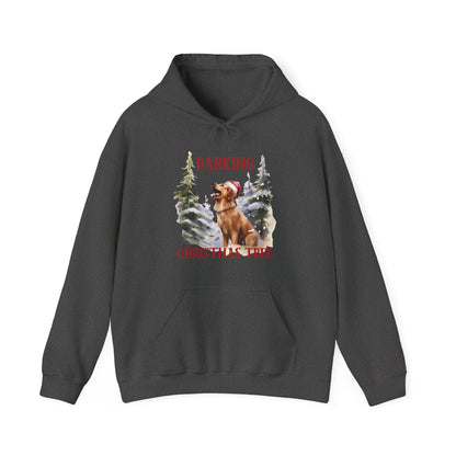 Barking Around the Christmas Tree Hoodie