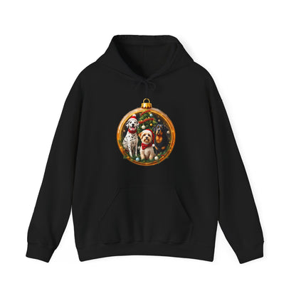 Christmas Dog Ornament Unisex Hoodie