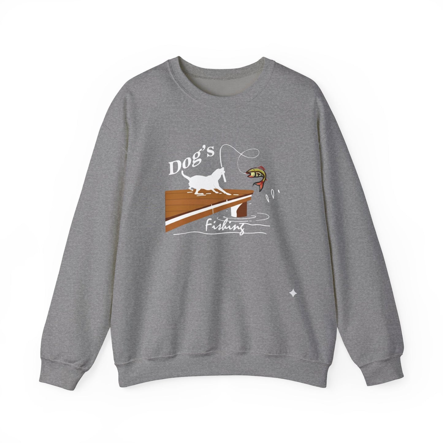 Dog's Fishing Trip Unisex Sweatshirt