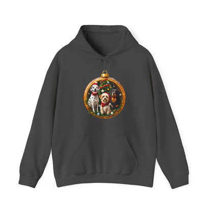 Christmas Dog Ornament Unisex Hoodie