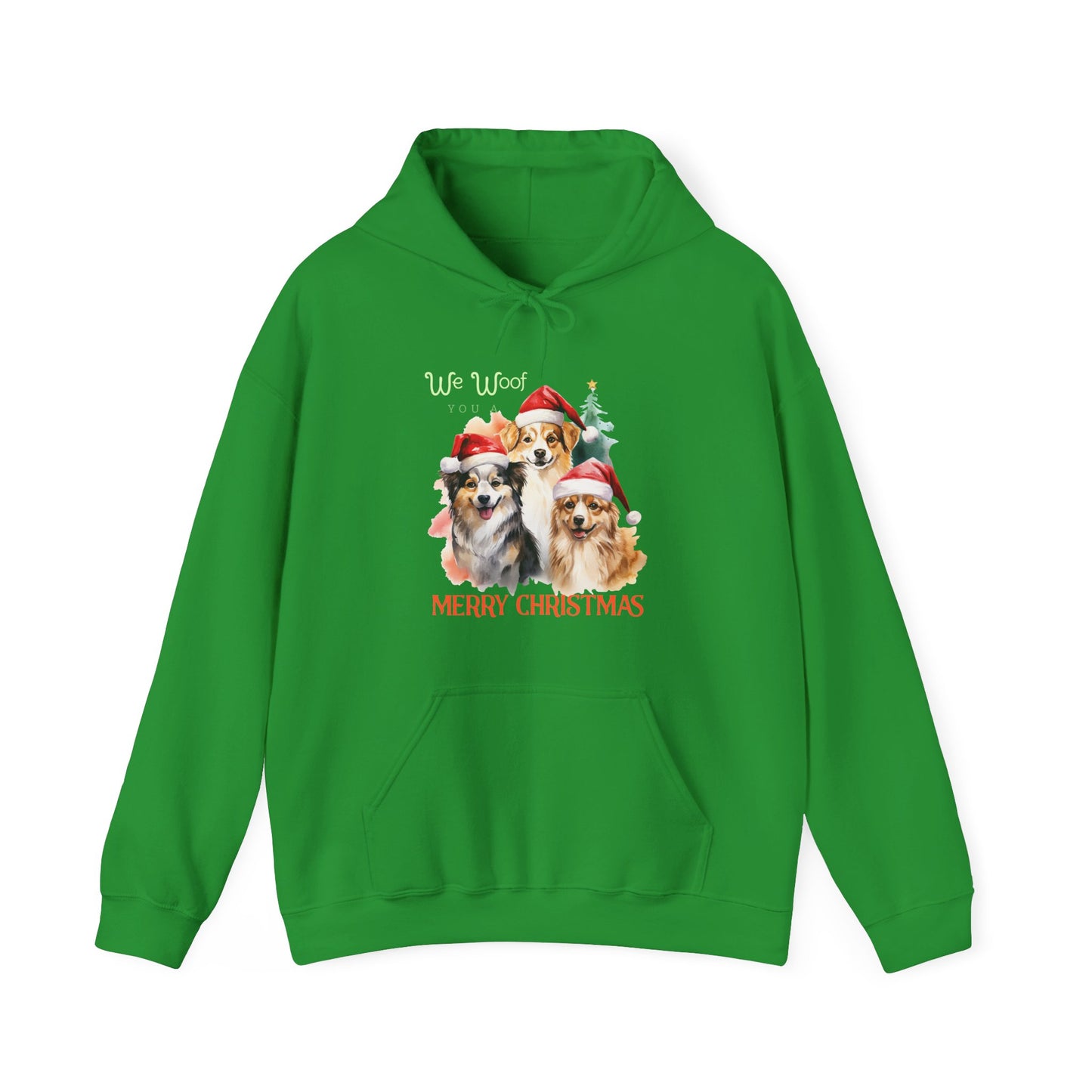 We Woof You Merry Christmas Hoodie 🎄🐾