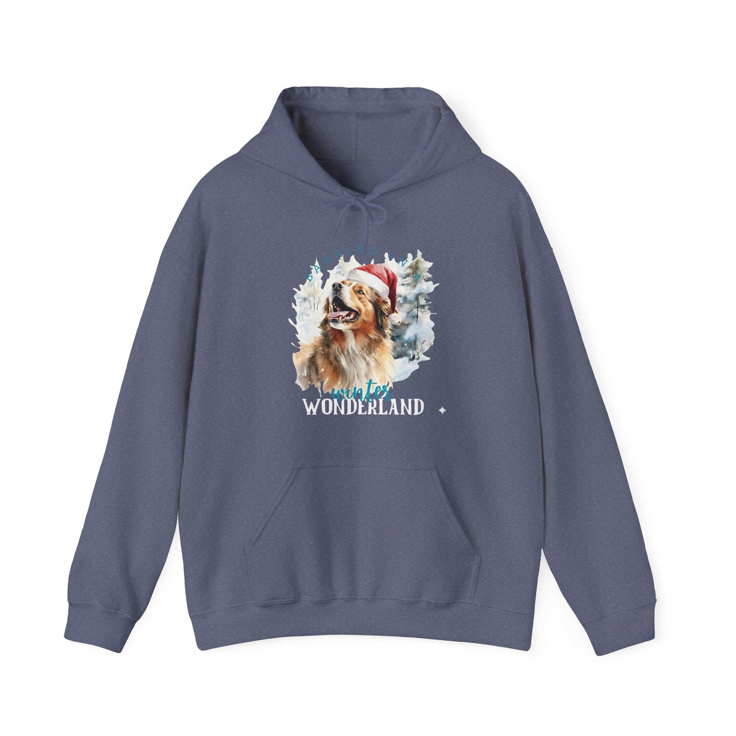 Barking in a Winter Wonderland Hoodie