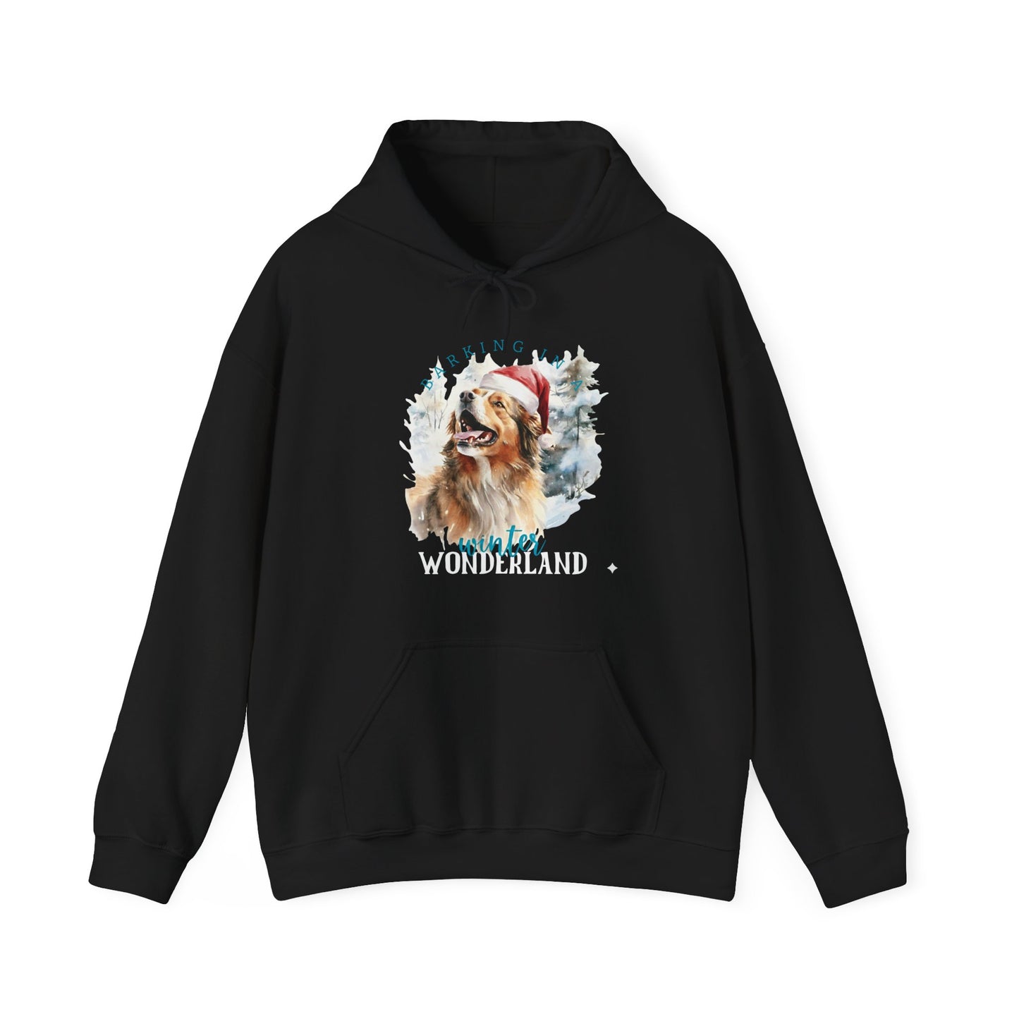 Barking in a Winter Wonderland Hoodie