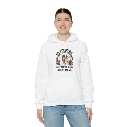 Great Dane Life Hoodie | Funny Not Single Dog Mom Gift