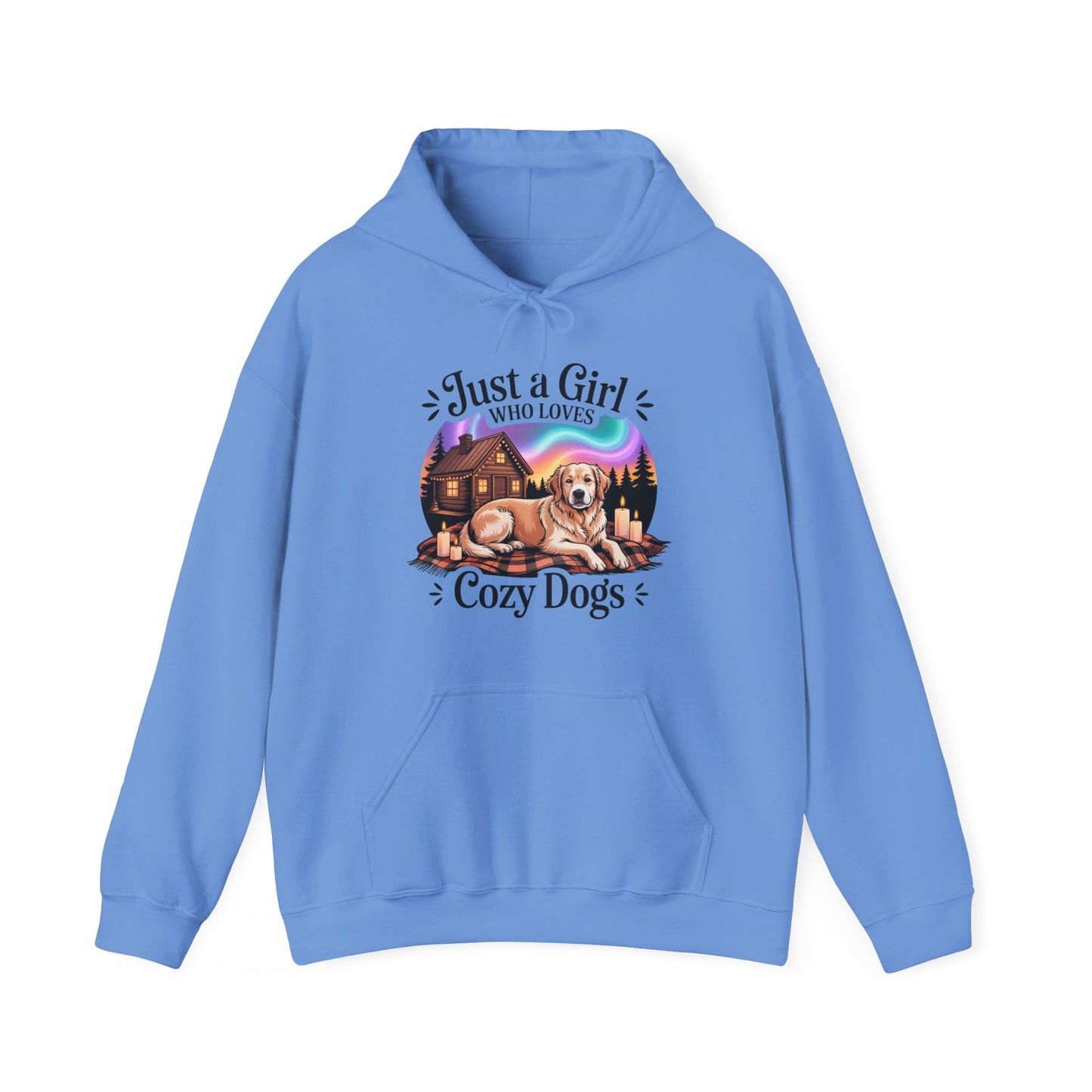 Girl Who Loves Cozy Dogs Hoodie | Cabin Life Sweater