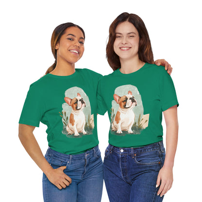 Regal Bulldog Charm – Unisex T-Shirt