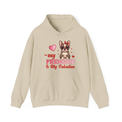 My Frenchie Is My Valentine Unisex Hoodie