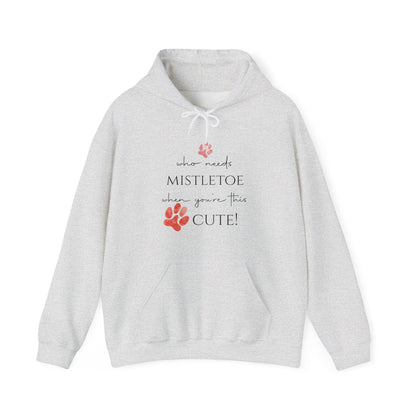 Cute & Cozy Paw Print Holiday Hoodie