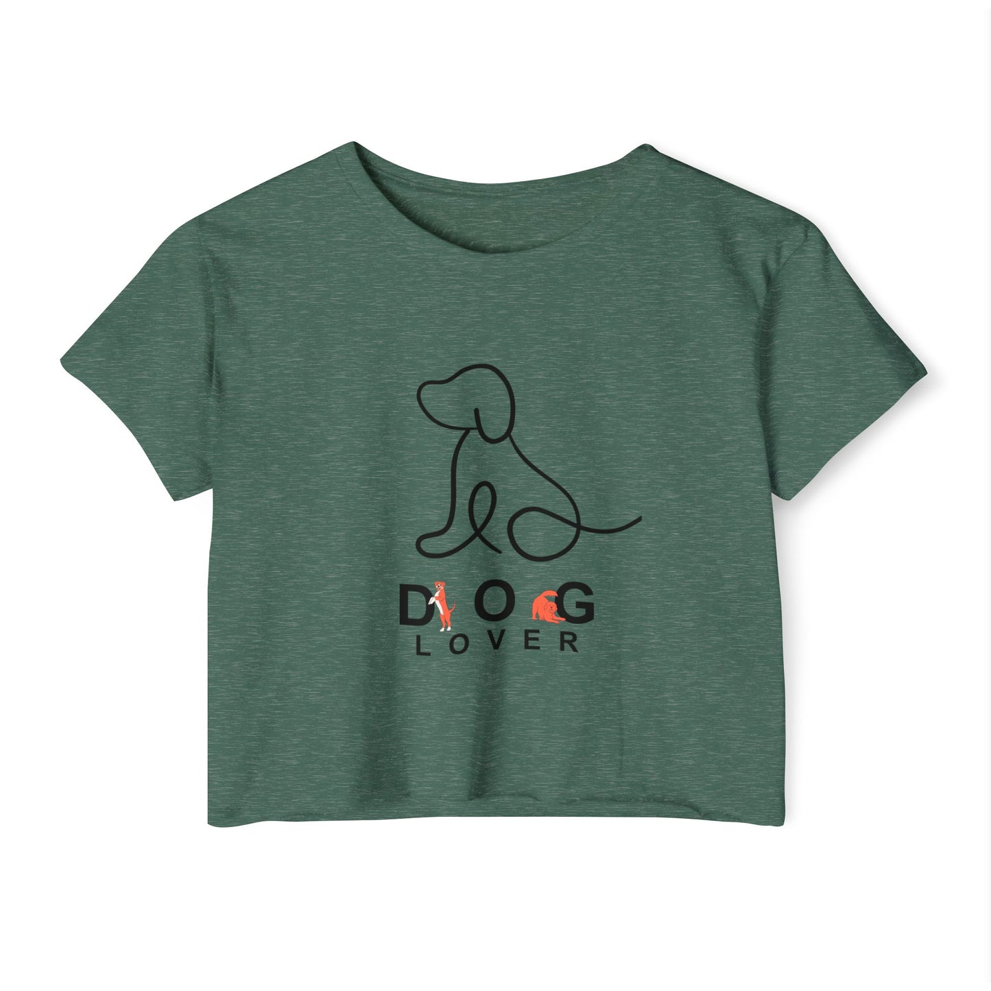 Playful Paws Crop Top – Bold Prints for Bold Pet Lovers