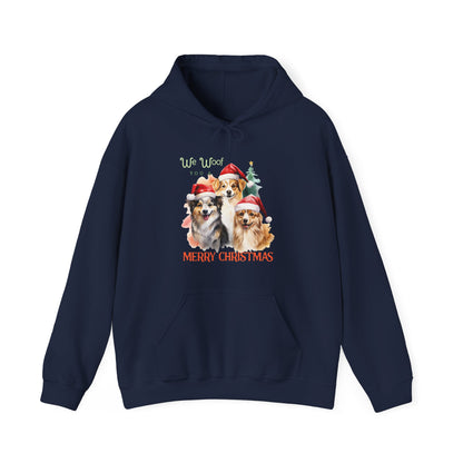 We Woof You Merry Christmas Hoodie 🎄🐾
