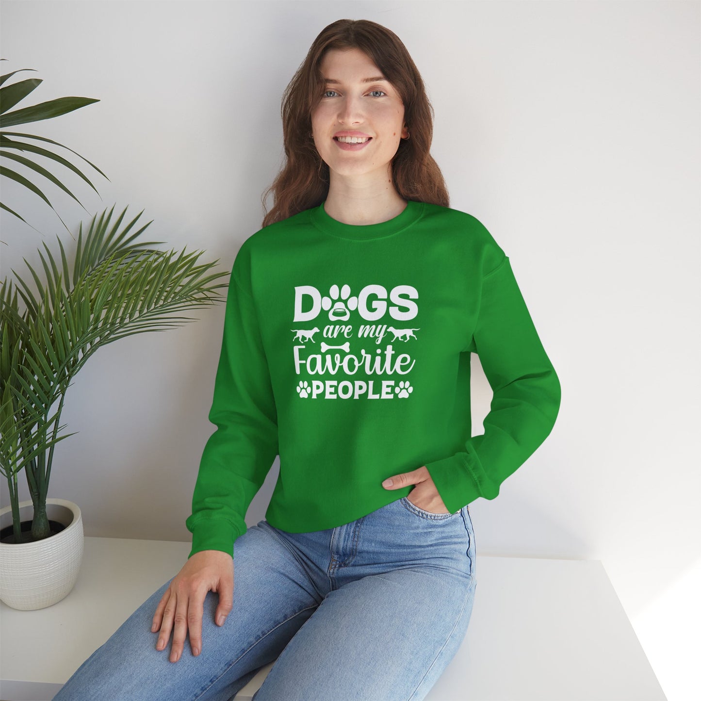 Dogs Are My Favorite People Unisex Sweatshirt