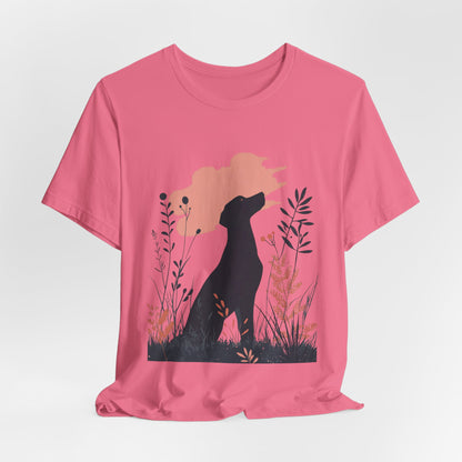Italian Greyhound Silhouette – Unisex Artistic T-Shirt