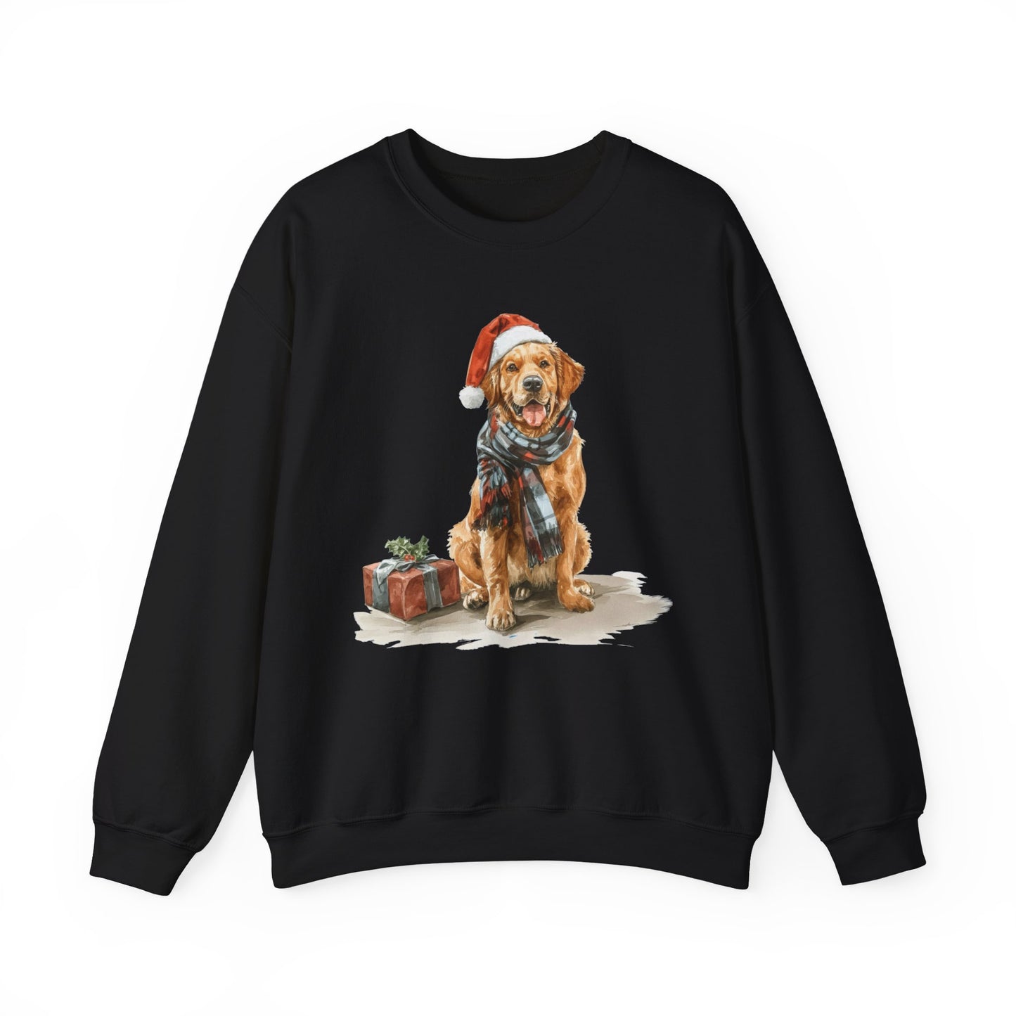 Golden Retriever Christmas Sweatshirt | Festive Dog Gift