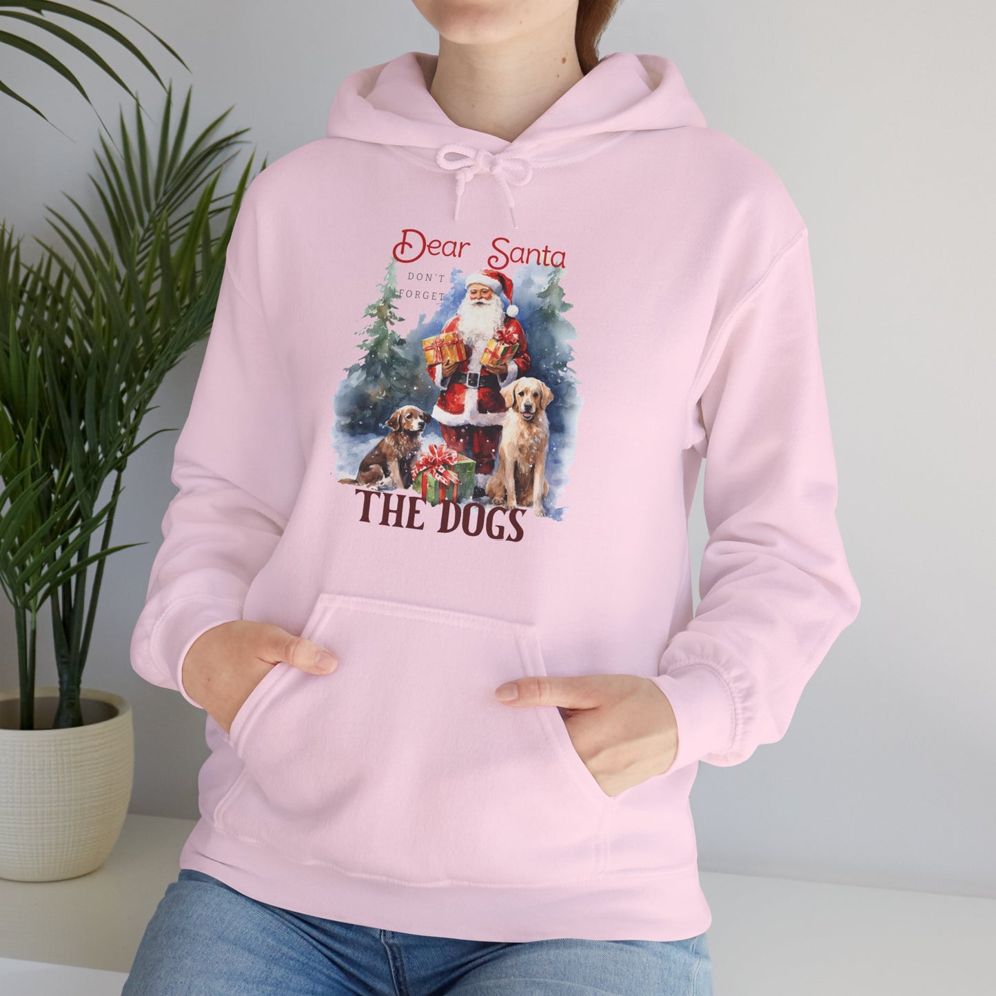 Cute Dog Lover Christmas Pullover Hoodie