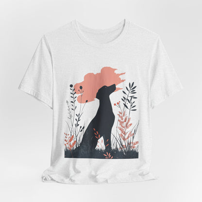 Italian Greyhound Silhouette – Unisex Artistic T-Shirt