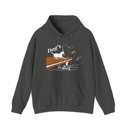 Dog's Fishing Adventure Unisex Hoodie
