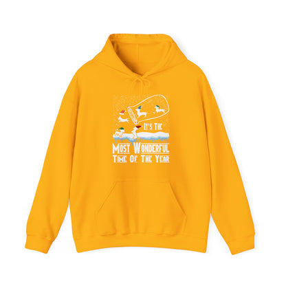 Dachshund Snow Globe Hoodie | Most Wonderful Time