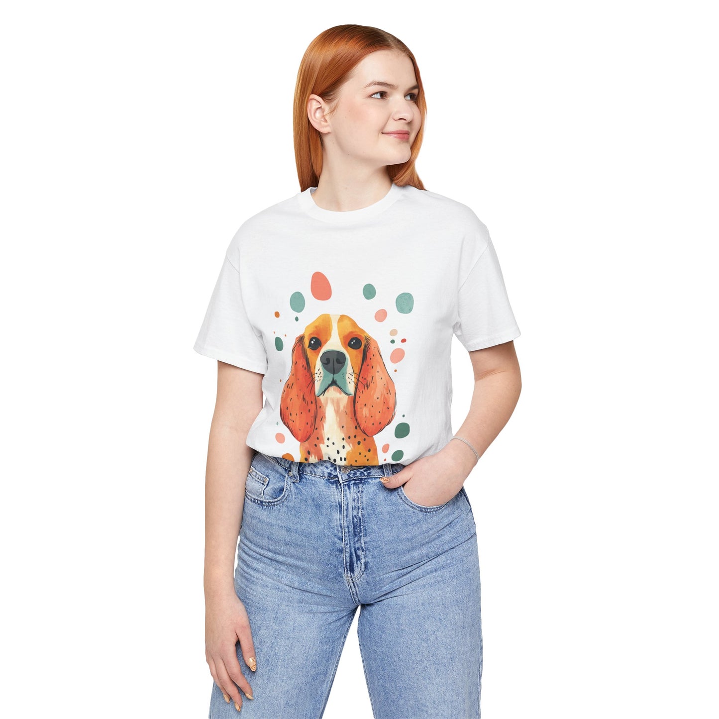 Cocker Spaniel Minimalist Pop Art Unisex Tee