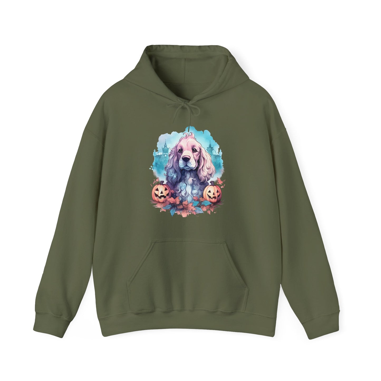 Halloween Dog Hoodie – Cute Pumpkin & Dog Lover