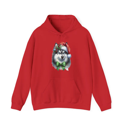 Husky Santa Hoodie | Festive Christmas Dog Sweater