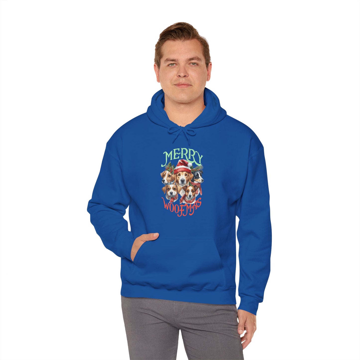 Merry Woofmas Dog Hoodie