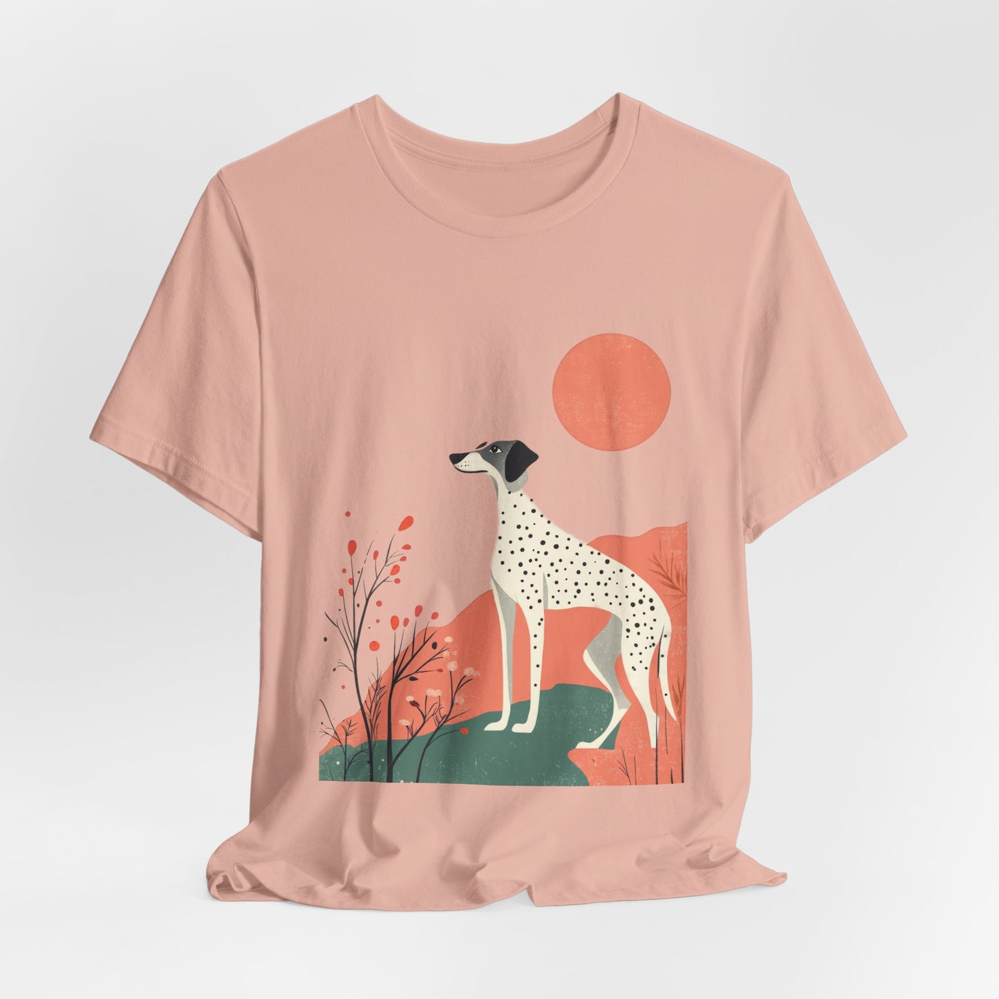 Irish Wolfhound Grace – Unisex Artistic T-Shirt
