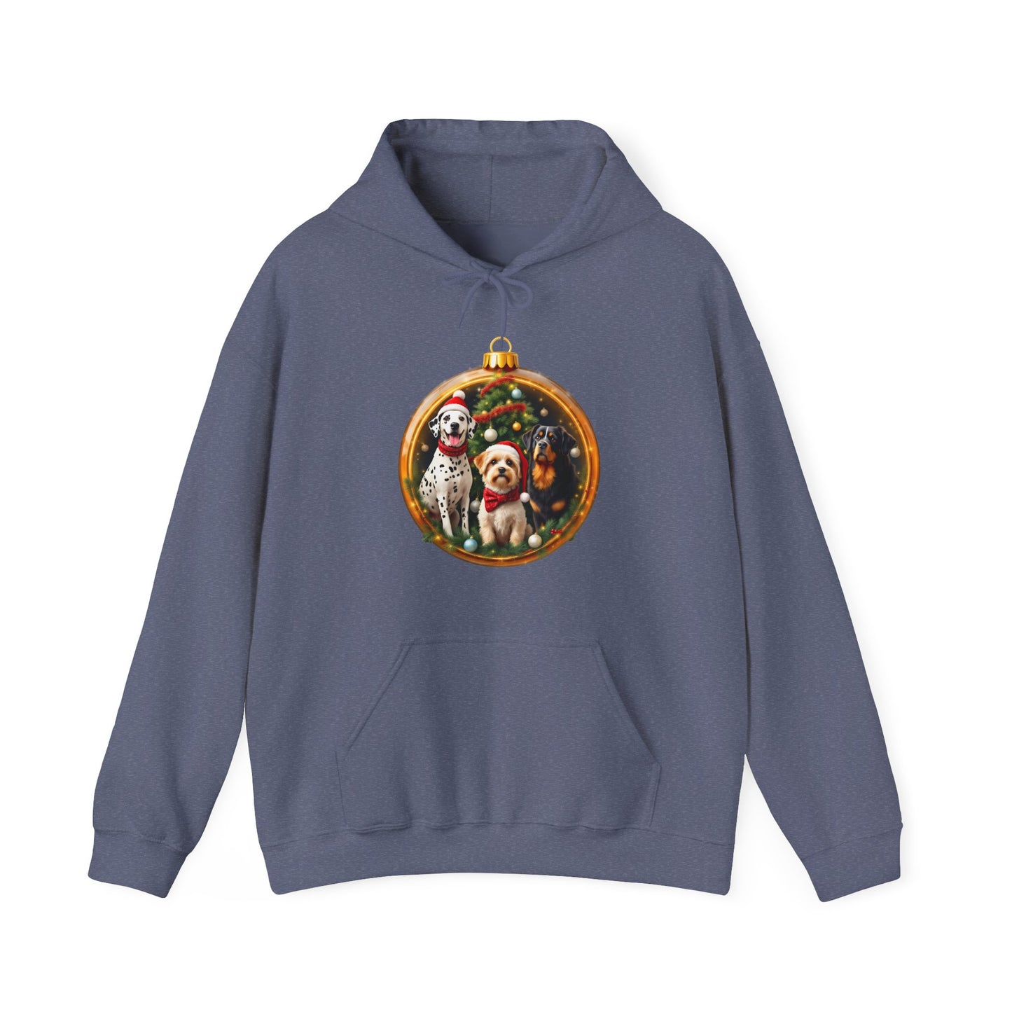 Christmas Dog Ornament Unisex Hoodie