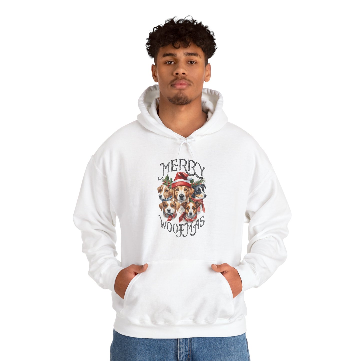 Merry Woofmas Dog Hoodie