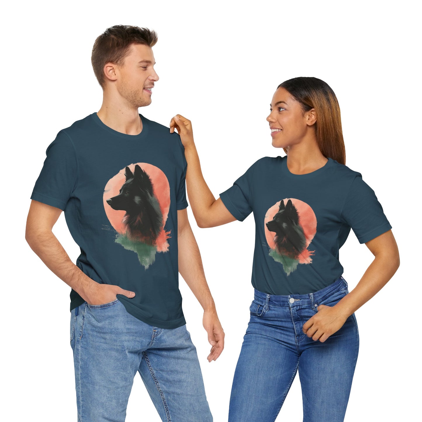 Mystic Wolfdog Aura – Unisex T-Shirt