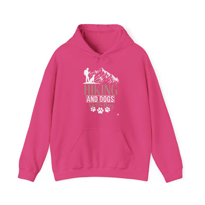 Hiking and Dogs Kinda Day Unisex Hoodie