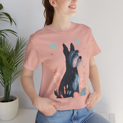 Cesky Terrier Minimalist Nature Unisex Tee