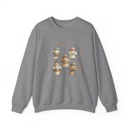 Cozy Woofmas Sweatshirt | Stylish Poodle Squad Sweater