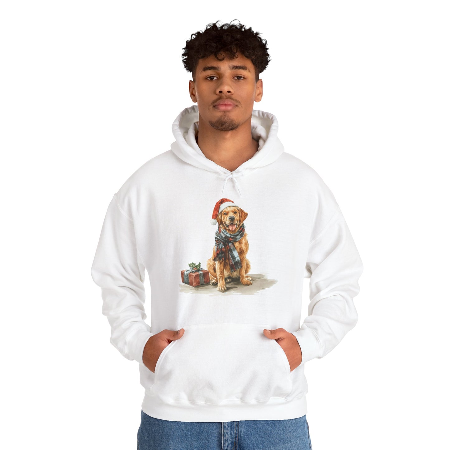 Golden Retriever Christmas Hoodie | Festive Dog Gift
