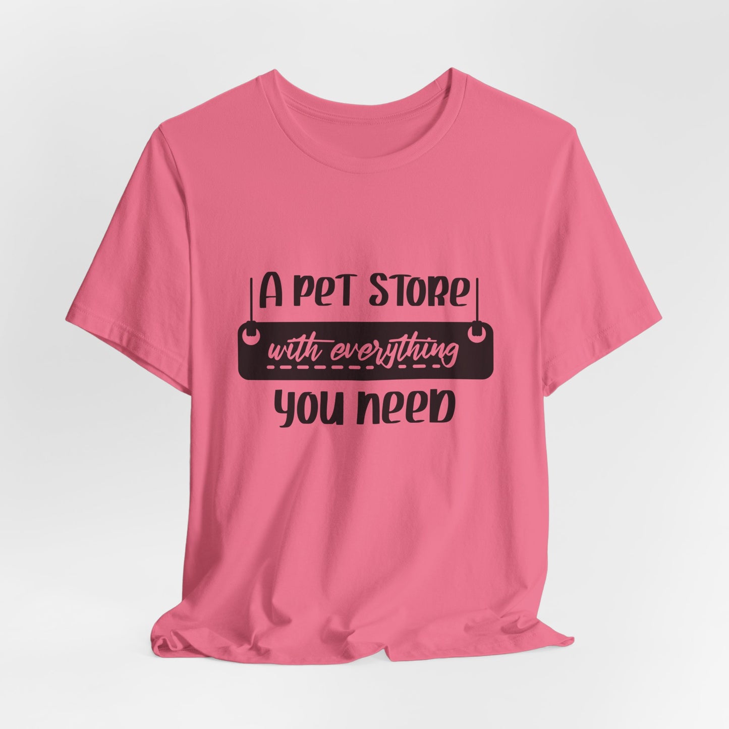 "Pet Lover Unisex T-Shirt – Funny Pet Store Graphic Tee"