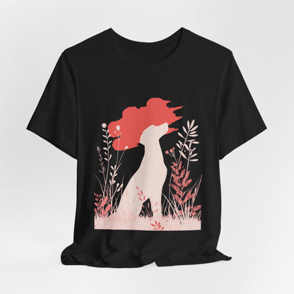 Italian Greyhound Silhouette – Unisex Artistic T-Shirt