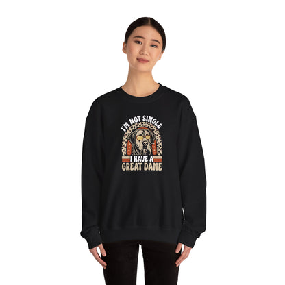 Great Dane Life Hoodie | Funny Not Single Dog Mom Gift