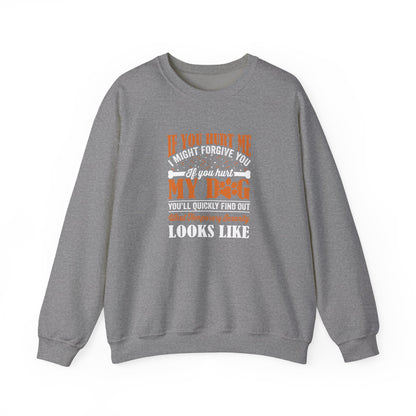 If You Hurt My Dog Sweatshirt | Dog  Protector Funny